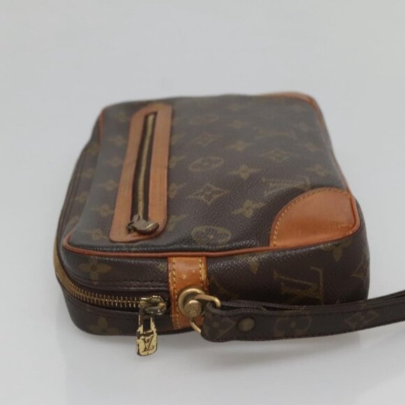 LOUIS VUITTON Monogram Marly Dragonne GM Clutch Bag M51825 LV Auth 122800 - Picture 8 of 16